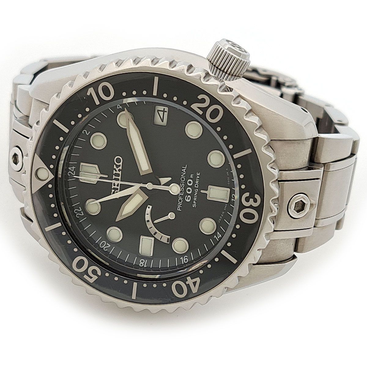 セイコー プロスペックス マリーンマスター スプリングドライブ SBDB 001 チタン メンズ SEIKO 時計
