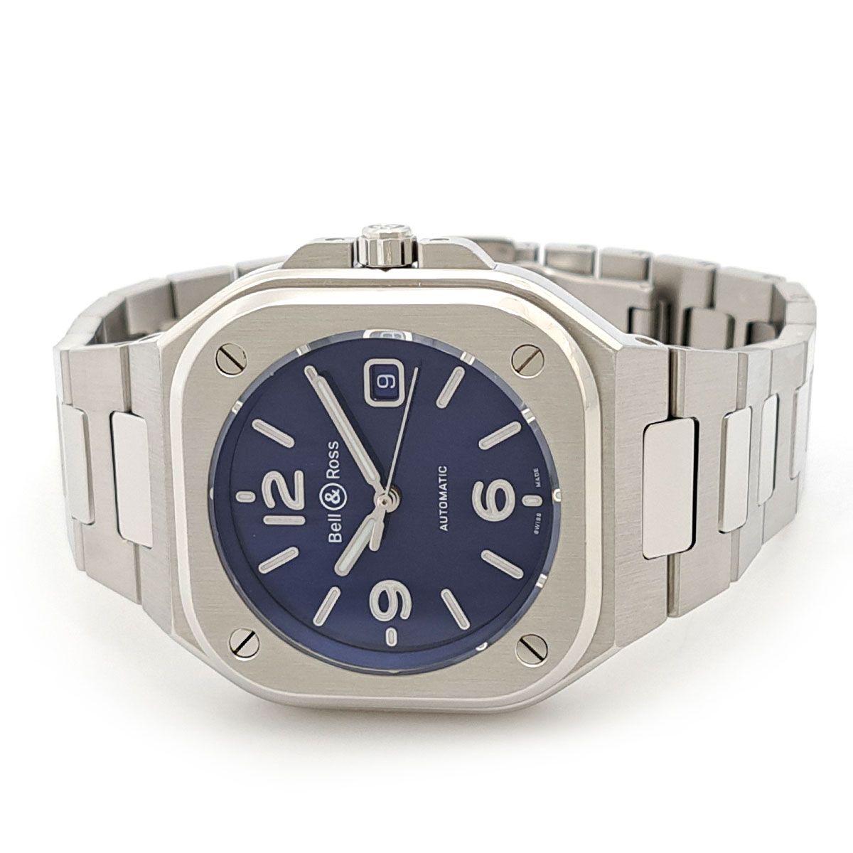ベル＆ロス BR 05 ブルースティール A BLU ST SST 自動巻き ステンレススティール メンズ Bell＆Ross 時計