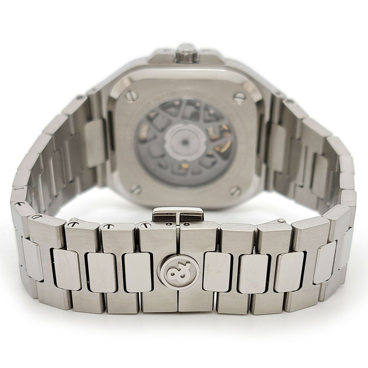  ベル＆ロス BR 05 ブルースティール A BLU ST SST 自動巻き ステンレススティール メンズ Bell＆Ross 時計 自動巻き時計 腕時計(アナログ)