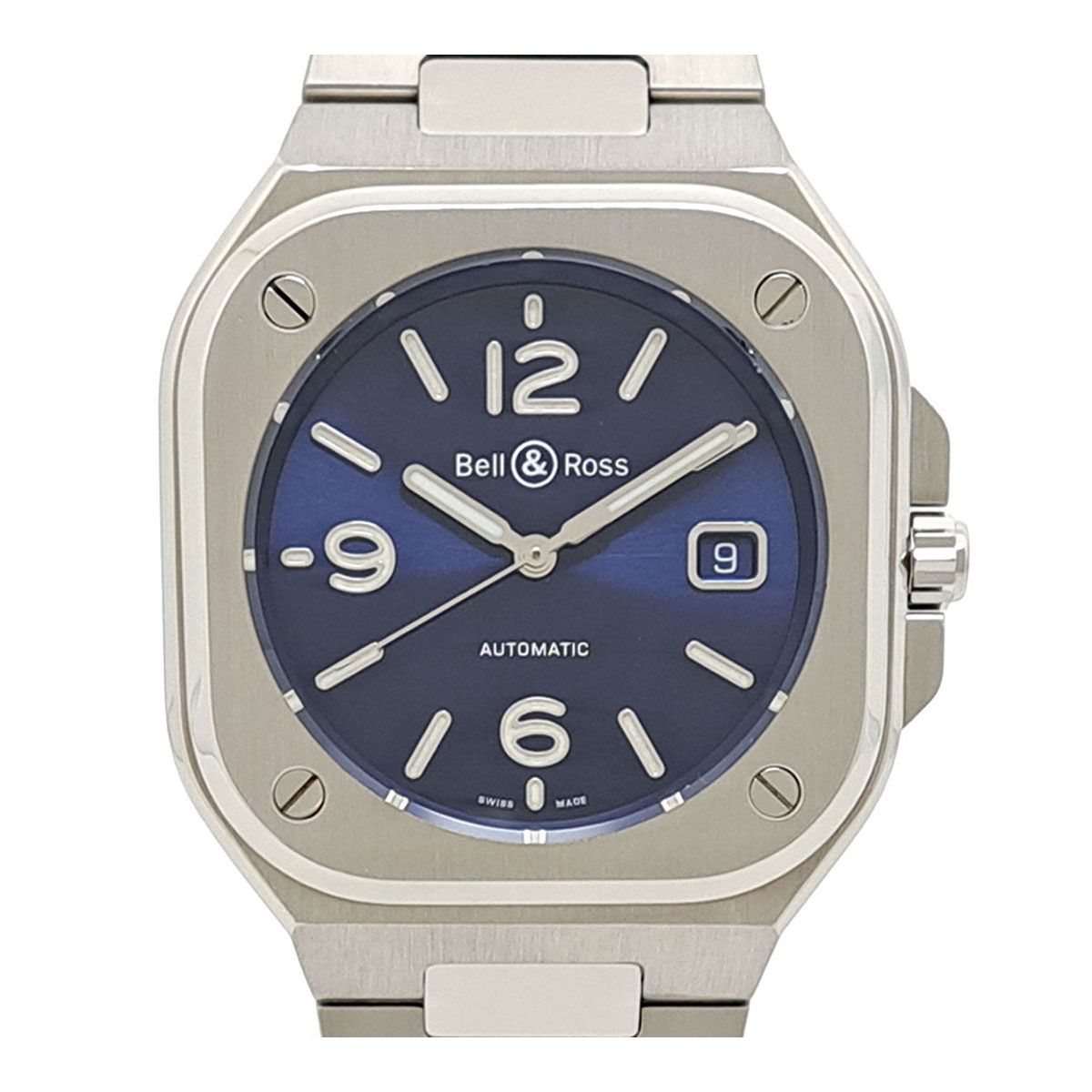 ベル＆ロス BR 05 ブルースティール A BLU ST SST 自動巻き ステンレススティール メンズ Bell＆Ross 時計