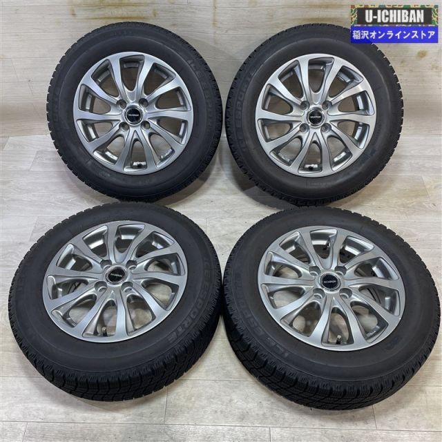 デミオ ｂB パッソ 等 5 14 39 4 H 100 2020年製 溝あり ICE ESPORTE 175 65 R 14インチ スタッドレス 4本セット 009 k