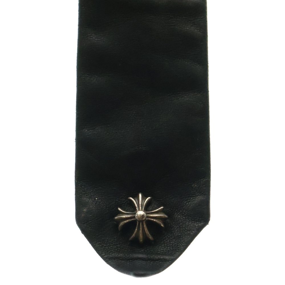 CHROME HEARTS (クロムハーツ) TIE NEK SKNNY LTHR CHプラスモチーフ