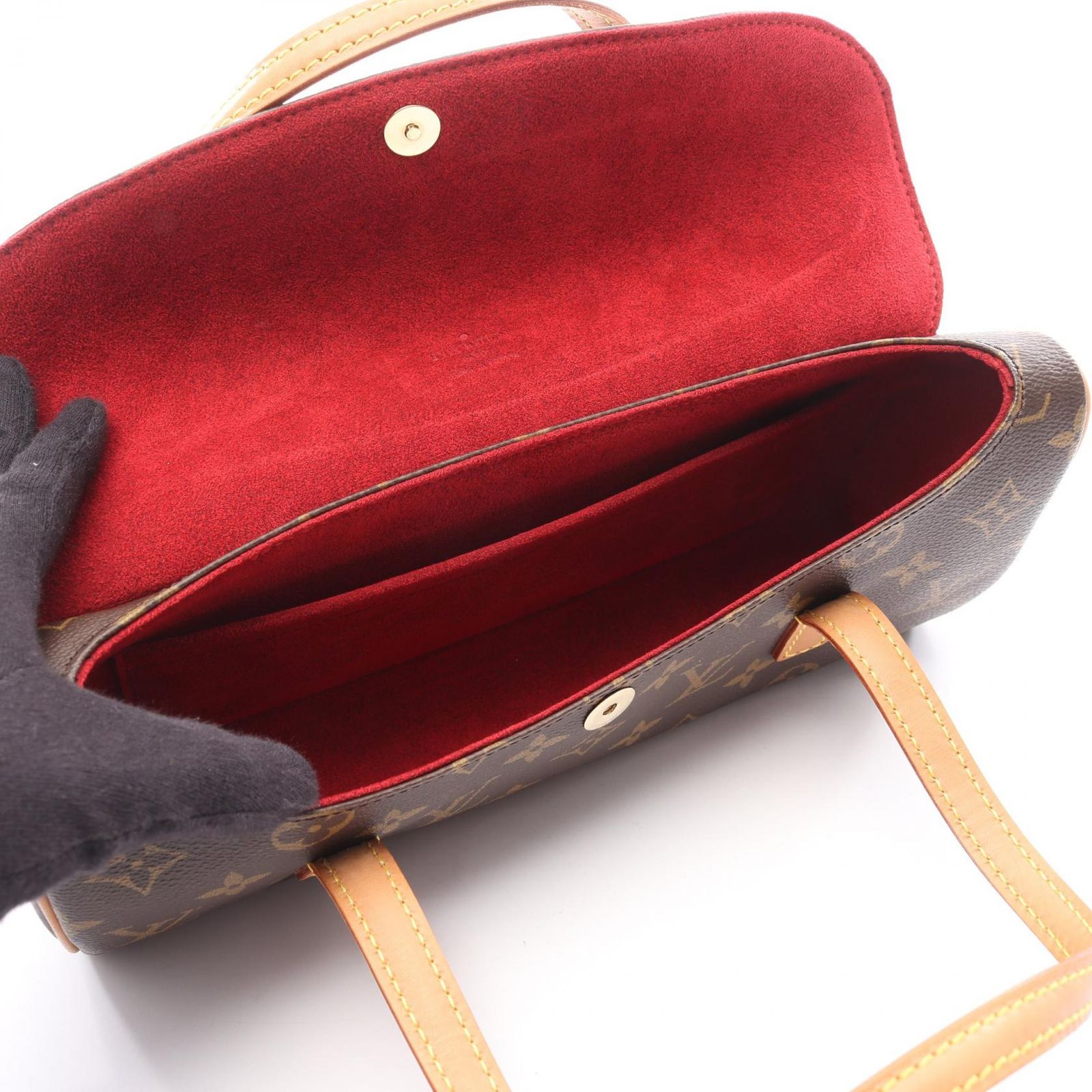 LOUIS VUITTON / ソナティネ_モノグラム・キャンバス_BRW/PVC