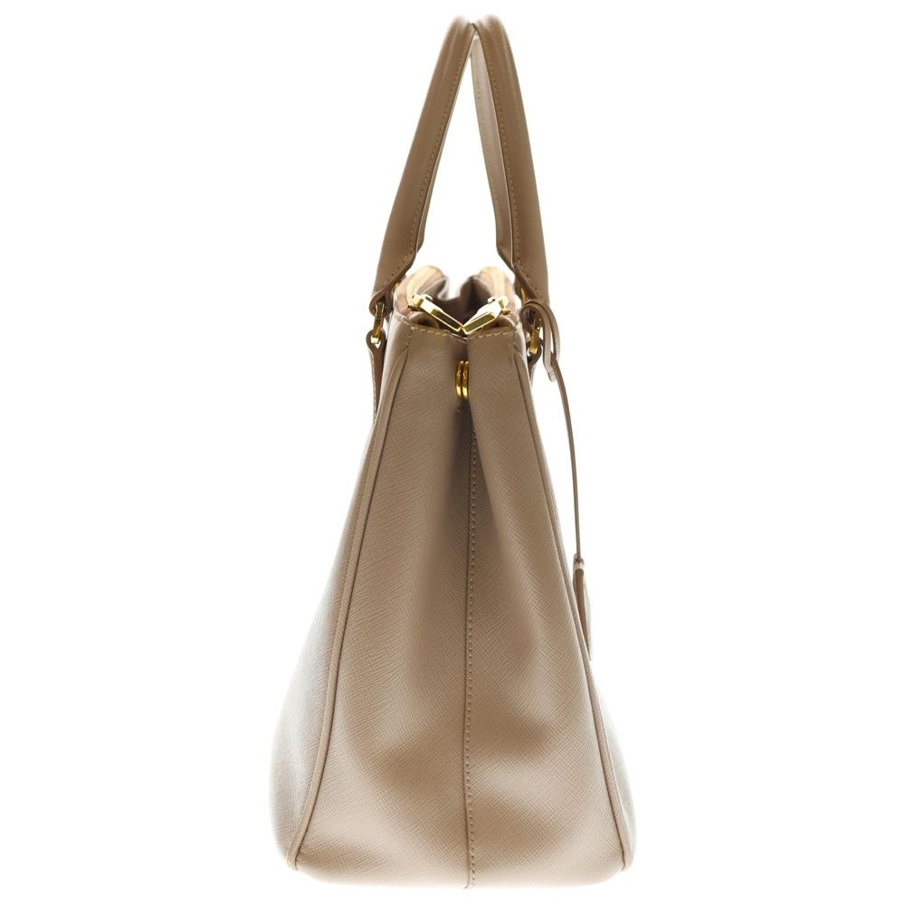 PRADA (プラダ) ガレリア サフィアーノラクス 2WAY ショルダーバッグ