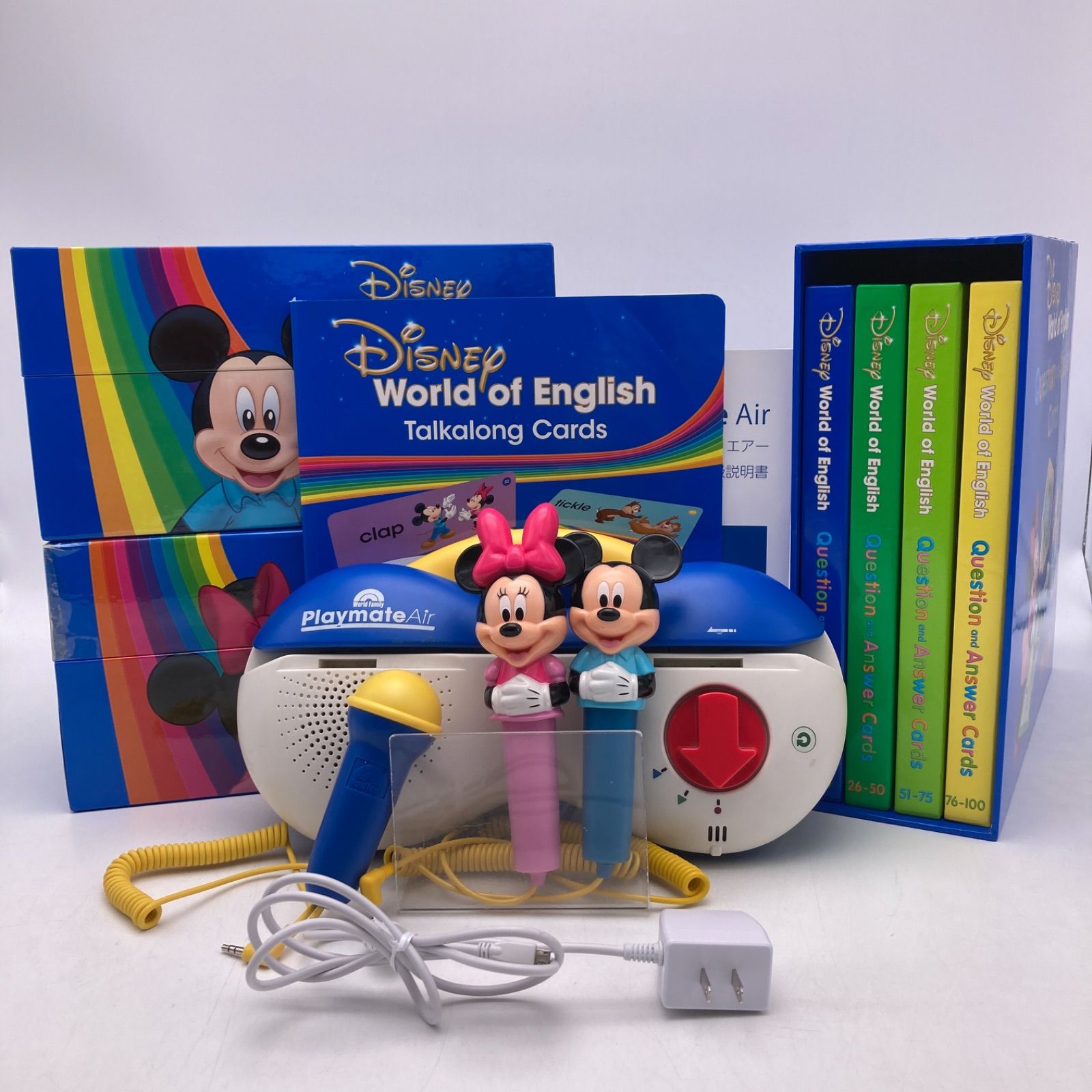 トークアロング・Ｑ＆Ａカード　ディズニー英語システム　DWE　605622 トークアロング Q＆Aカード ディズニー英語システム DWE 1102622