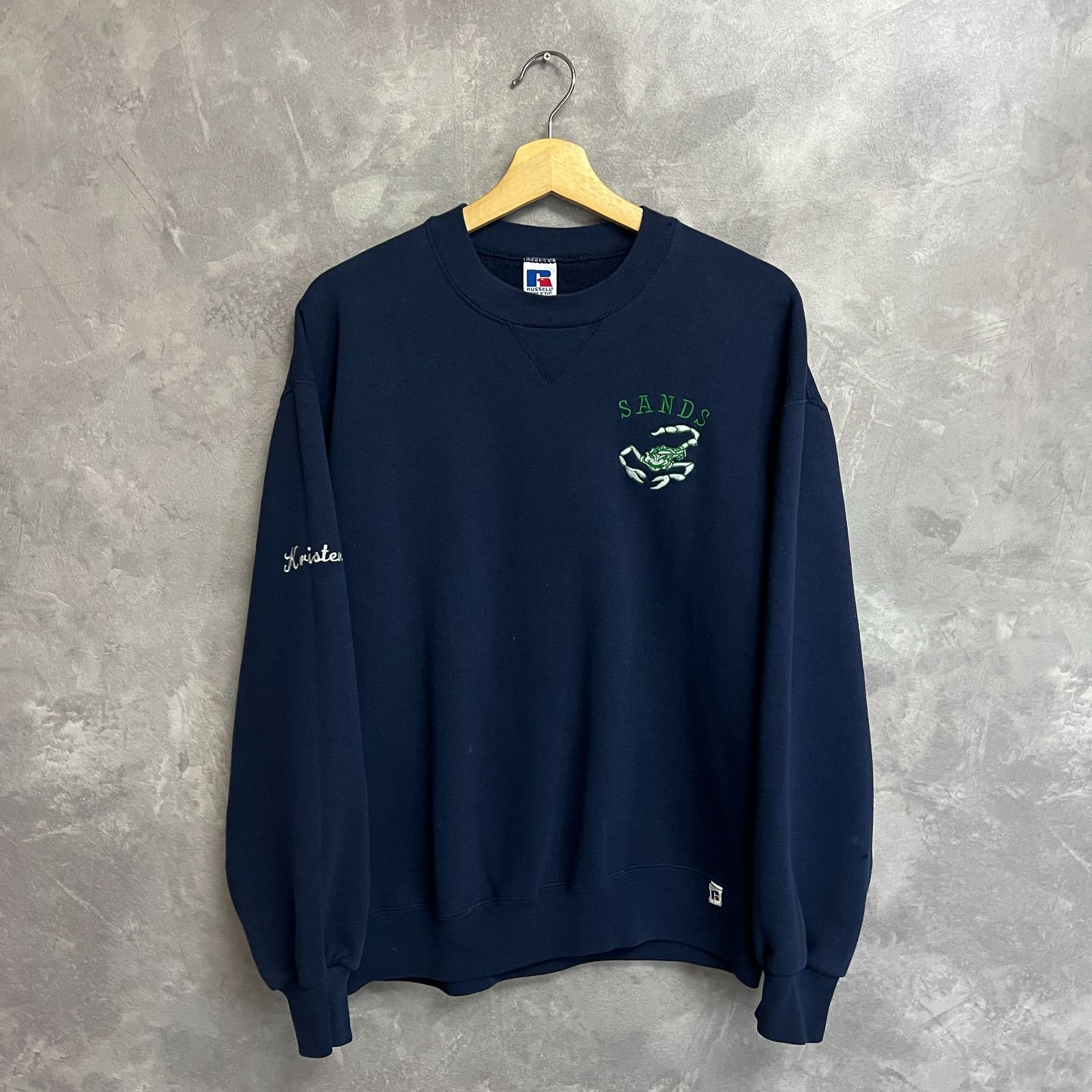USA製 90s RUSSELL SANDS ネイビー サイズL - メルカリ