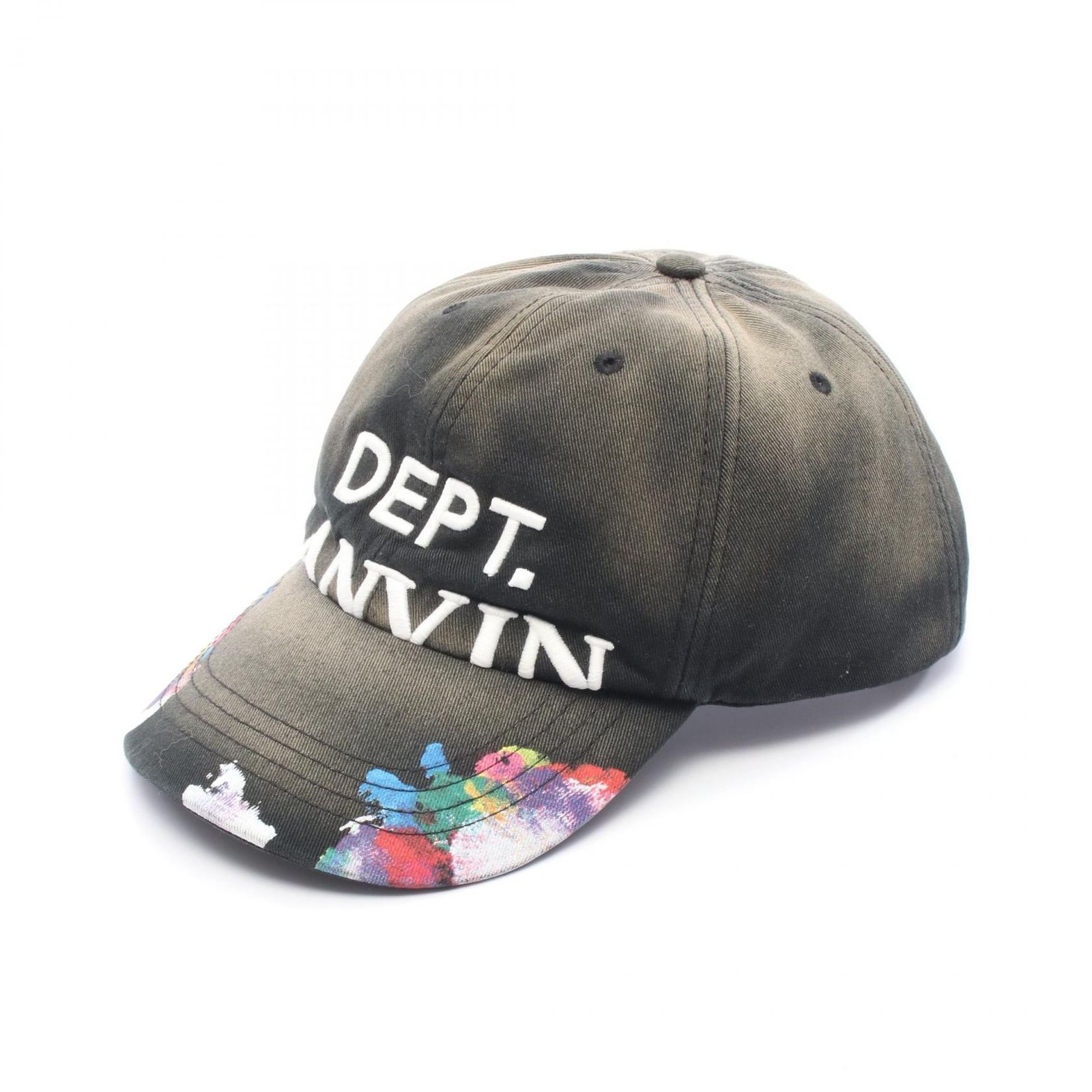 ランバン LANVIN キャップ × GALLERY DEPT. ブラック デニム X DEPT CAP レディース A