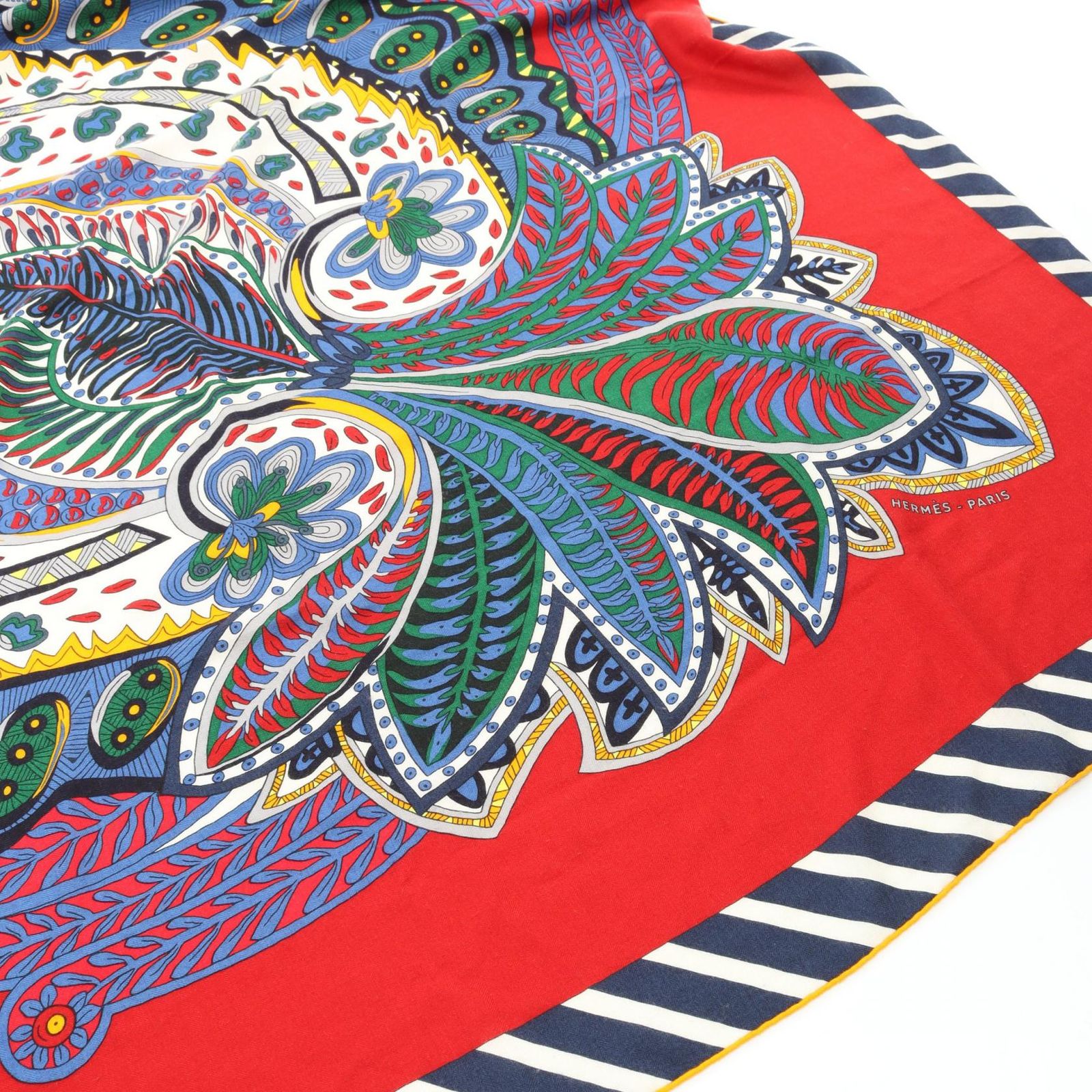 エルメス HERMES スカーフ カレジェアン カレ140 Le Jardin de la
