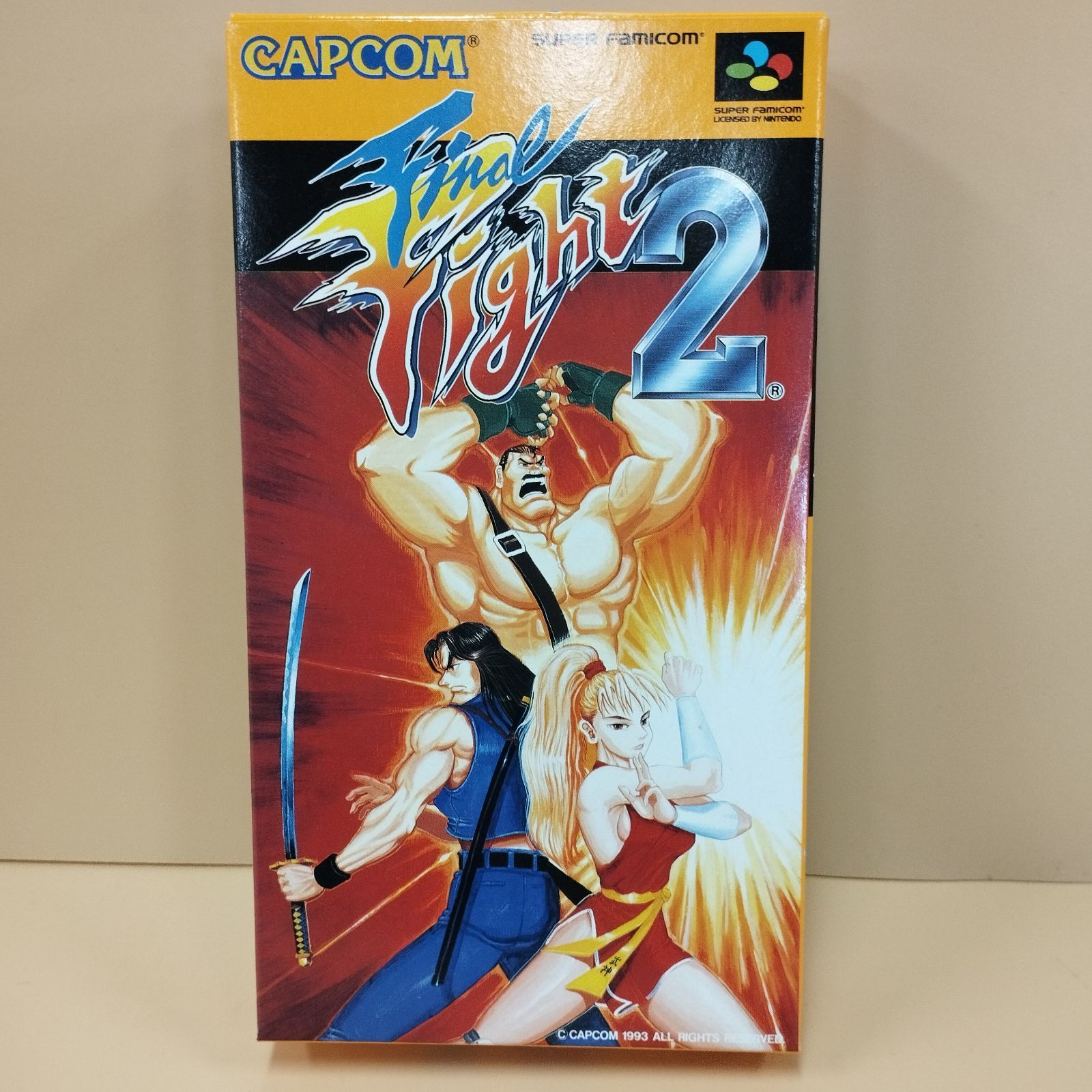 D10301]未使用 スーパーファミコン ファイナルファイト2 カプコン SFC