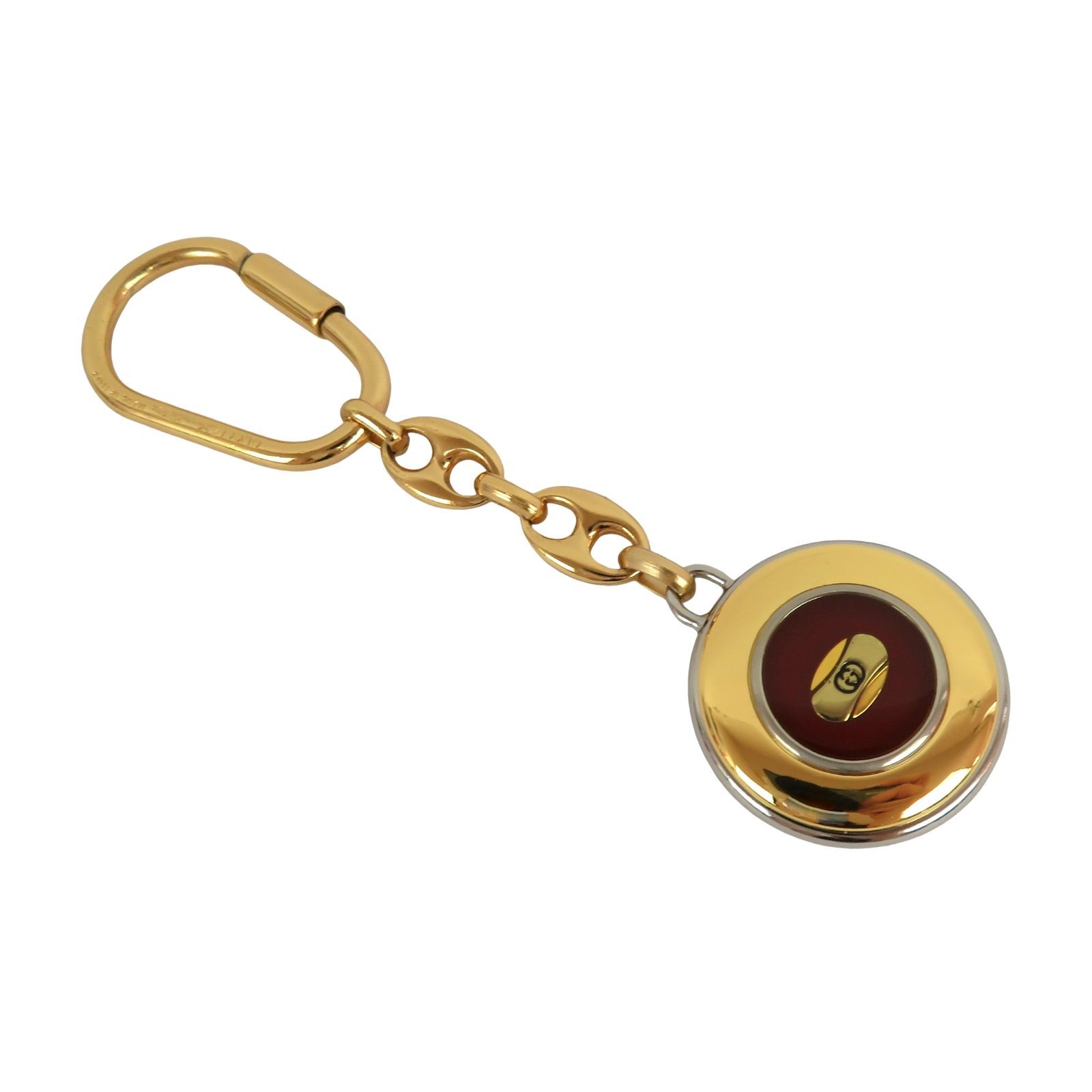 GUCCI グッチ ゴールドカラー キーリング キーホルダー キーチャーム