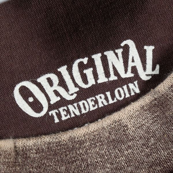 Size【XL】 TENDERLOIN テンダーロイン TEE ACID WASH G BROWN Tシャツ
