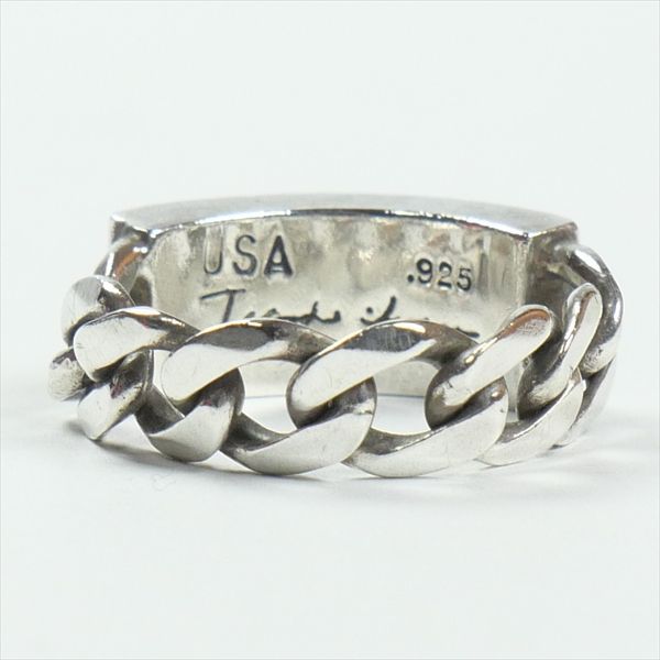 Size 18号 テンダーロイン ID RING SILVER リング リサイズ有り 銀 品-良い