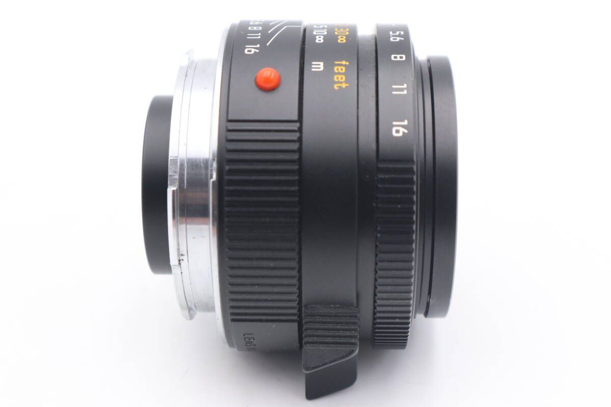 Leica SUMMICRON-M 35mm F2 ASPH E39 ライカ MFレンズ ブラック