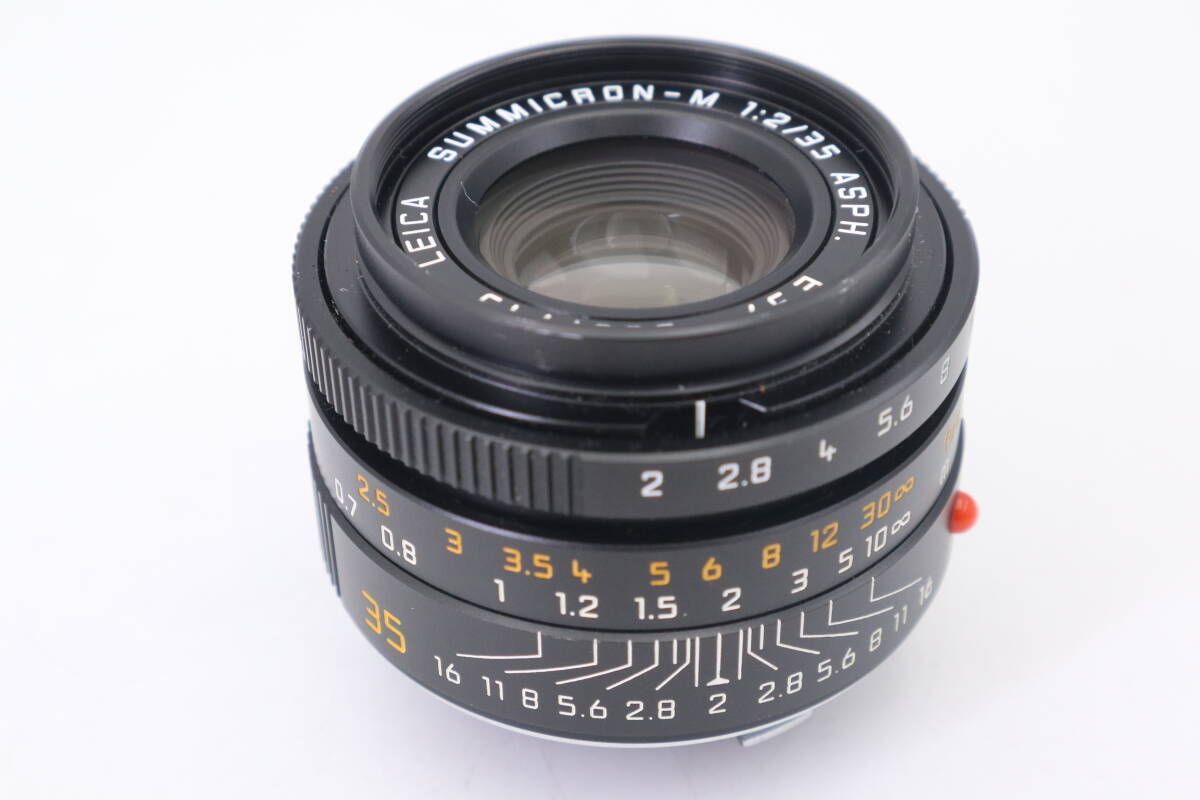 Leica SUMMICRON-M 35mm F2 ASPH E39 ライカ MFレンズ ブラック