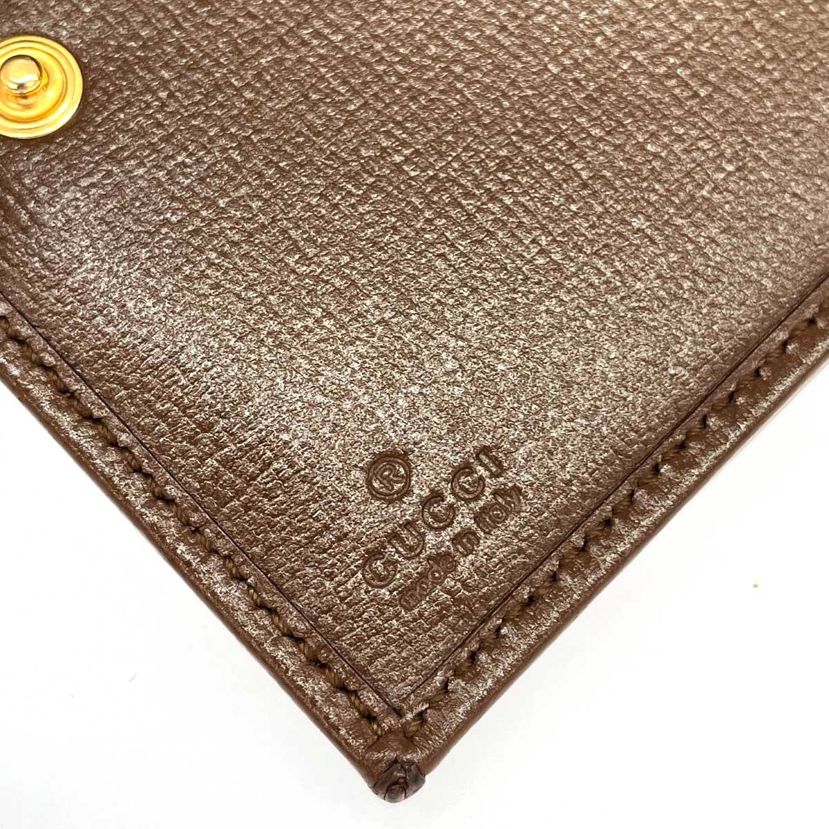 GUCCI グッチ コンパクトウォレット/GGスプリーム ホースビット 726846