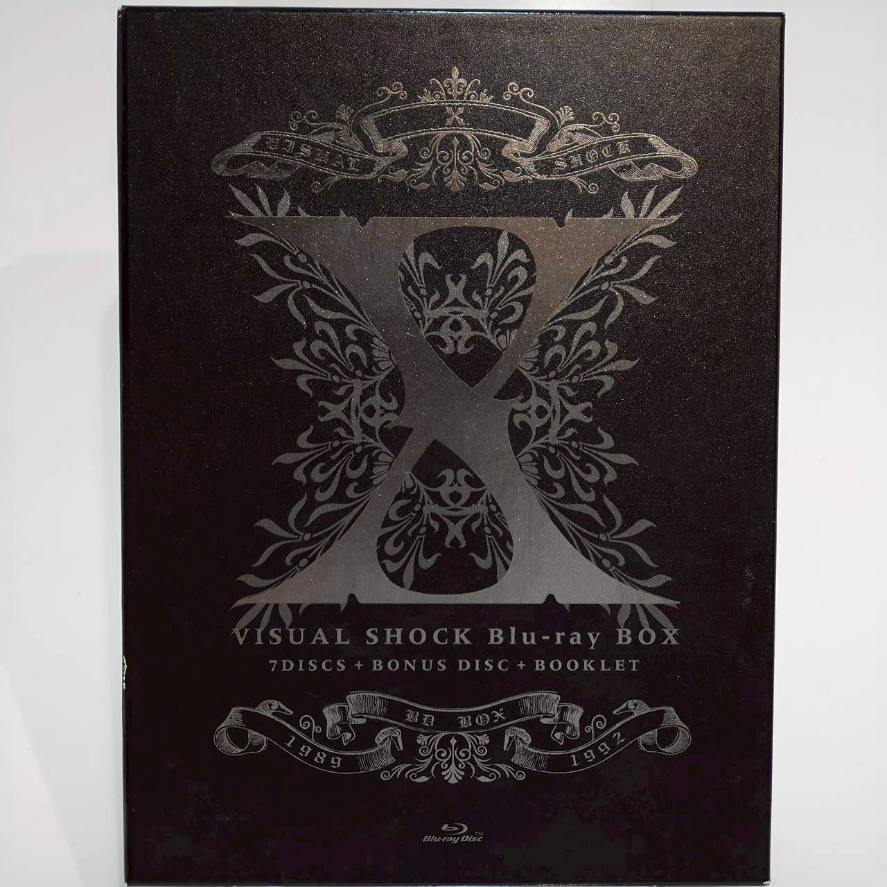 X JAPAN VISUAL SHOCK Blu ray BOX 1989 1992 完全生産 盤