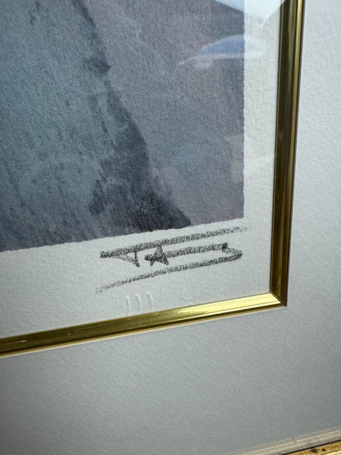 マリーローランサン 『ギターを持った二人の少女』 リトグラフ 22/275