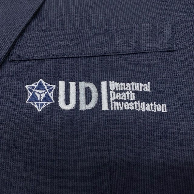  ドラマ アンナチュラル 劇中登場 ドクターコート ネイビーLサイズ F 5689 007 145 その他 タレントグッズ