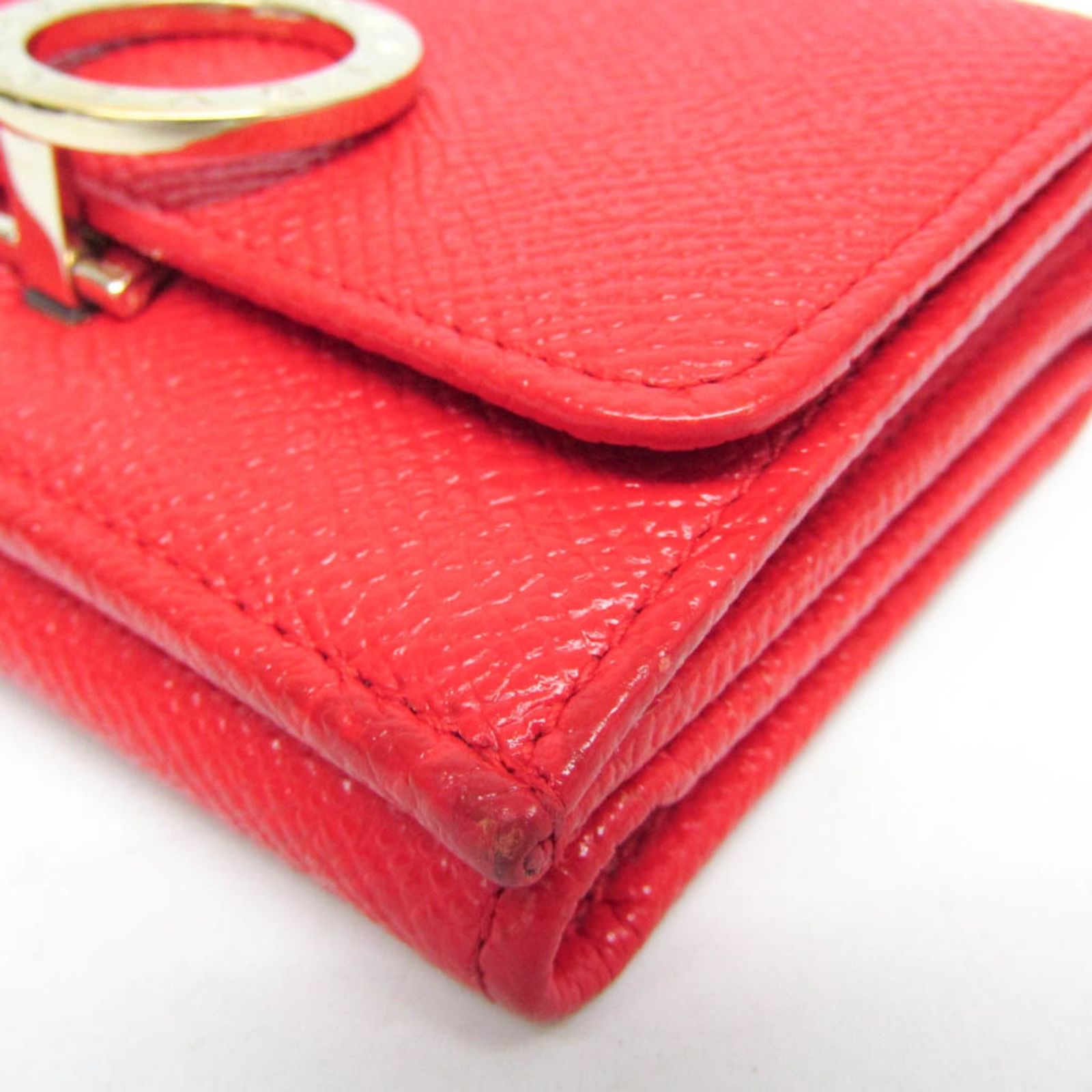  ブルガリ Bvlgari ブルガリブルガリ レディース レザー 財布 三つ折り レッド 三つ折り財布 折り財布