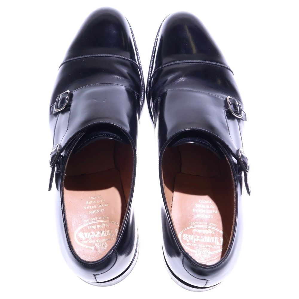 【Church's 】ダブルモンクレザーシューズ 中古・古着通販】CHURCH'S (チャーチ) ダブルモンクストラップシューズ