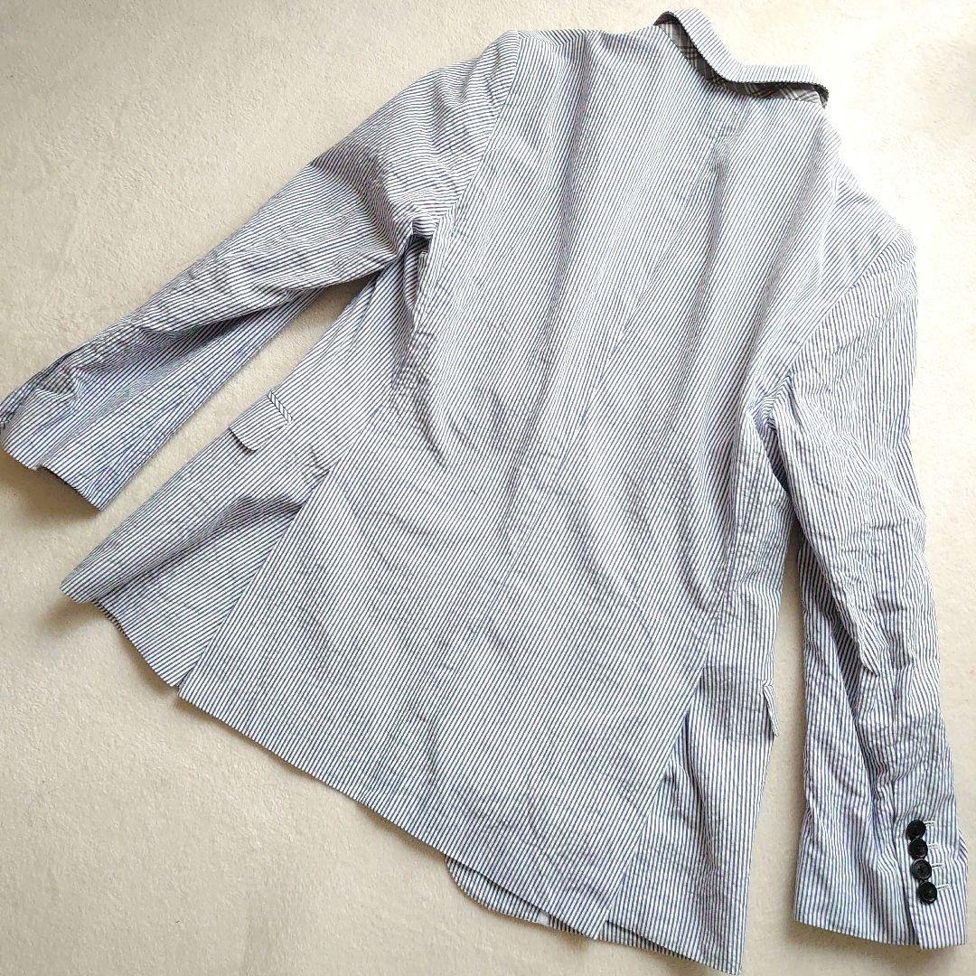 BURBERRY BLACK LABEL テーラードジャケット ストライプ チェック