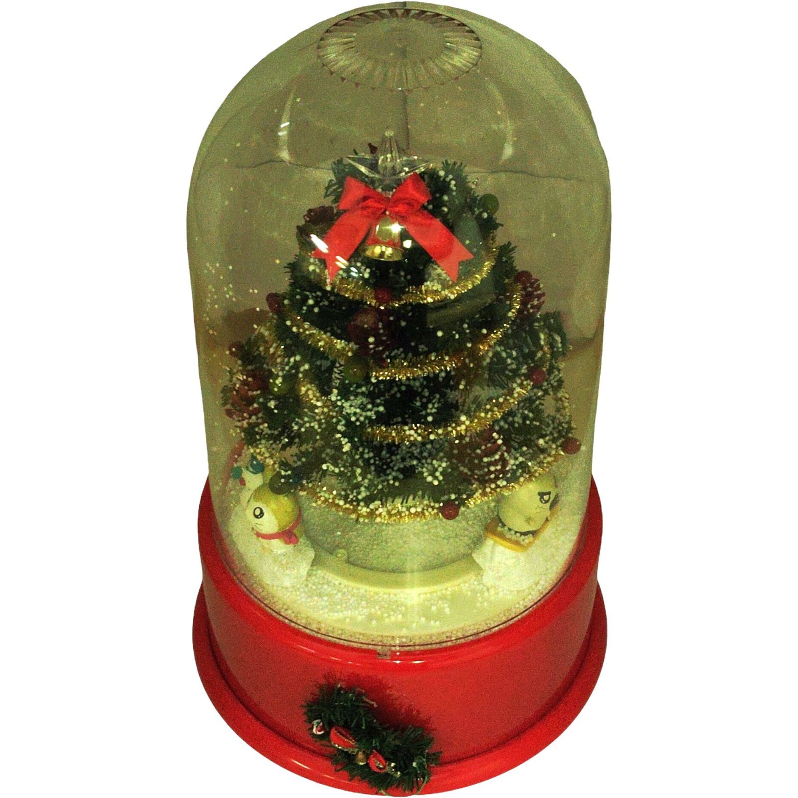 X 11272 スノードーム とっとこハム太郎 雪ふるツリー クリスマス