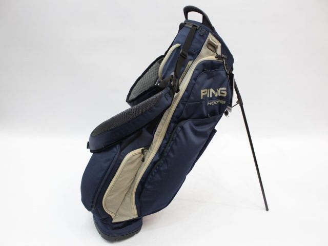 【ヨーロピアン】PING スタンドバッグ　フーファー 新品 ピン PING フーファー Hoofer スタンドバッグ 2026 ネイビー/Sand