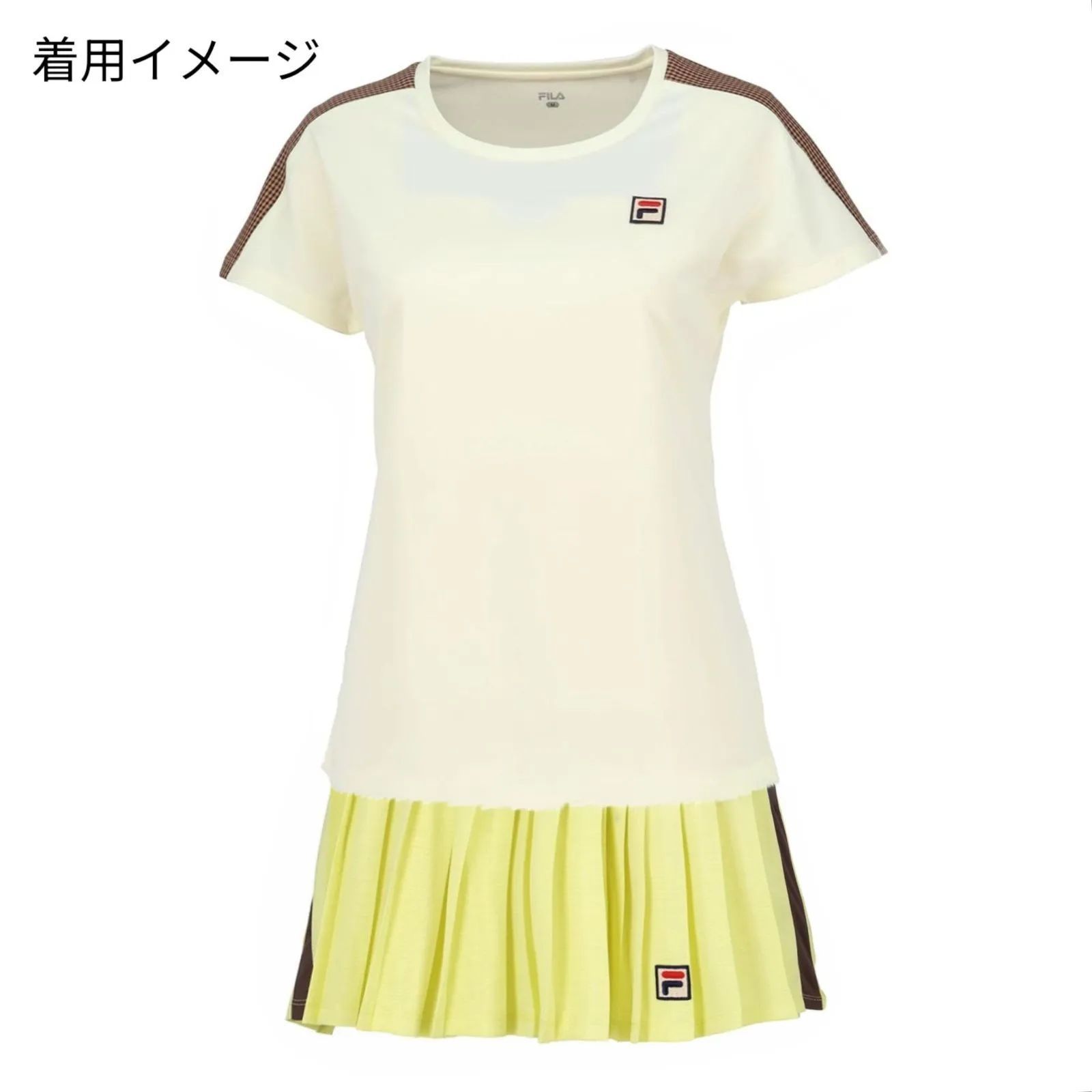 FILA フィラ テニス ウェア シャツ スコート 上下セットアップ Мサイズ