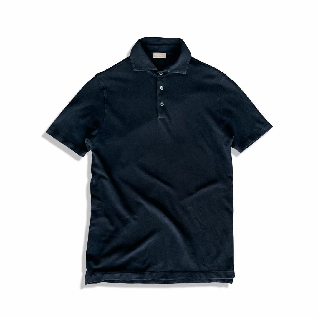 Cruciani クルチアーニ ポロシャツ ネイビー size 50 メンズ