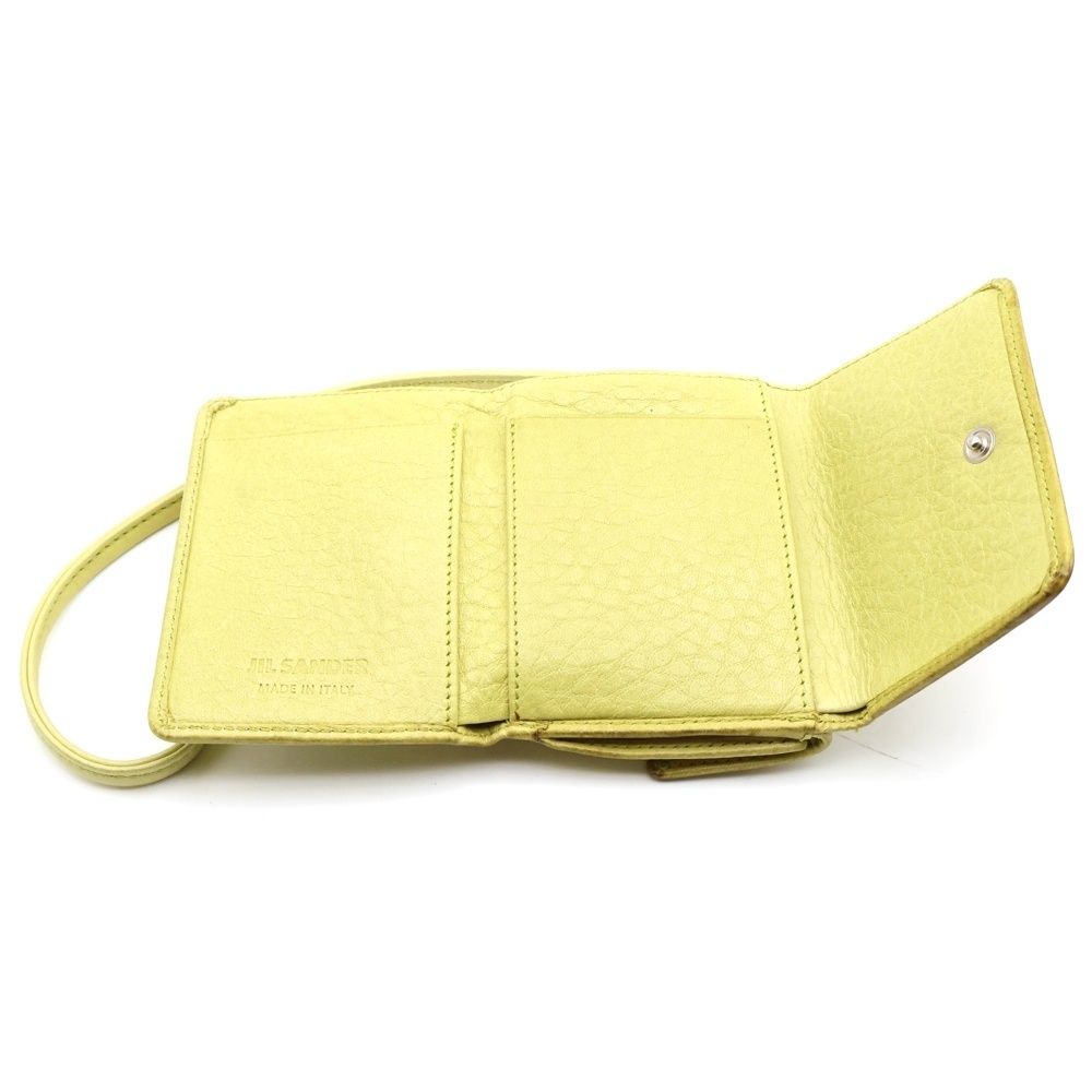JIL SANDER (ジルサンダー) バッグチャーム 三つ折り財布 コンパクト