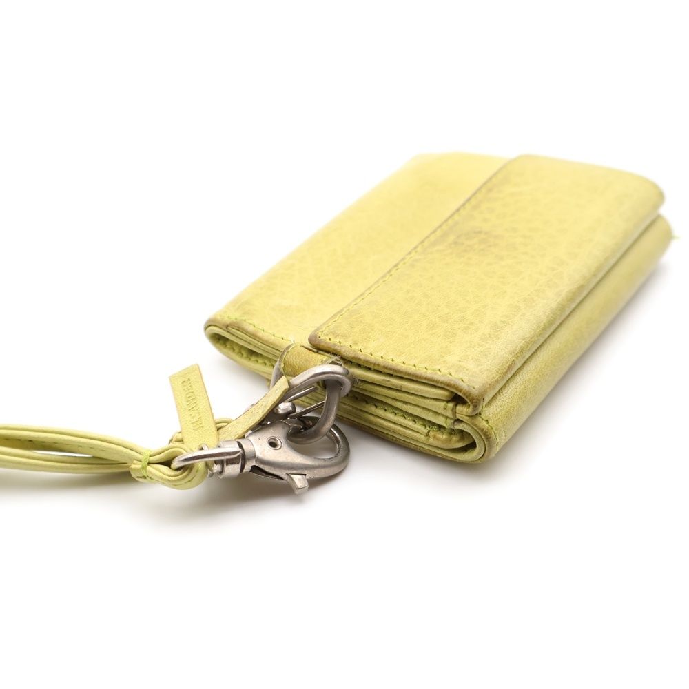 JIL SANDER (ジルサンダー) バッグチャーム 三つ折り財布 コンパクト