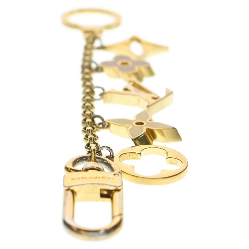 LOUIS VUITTON (ルイヴィトン) バッグチャーム チェーンフルール ドゥ