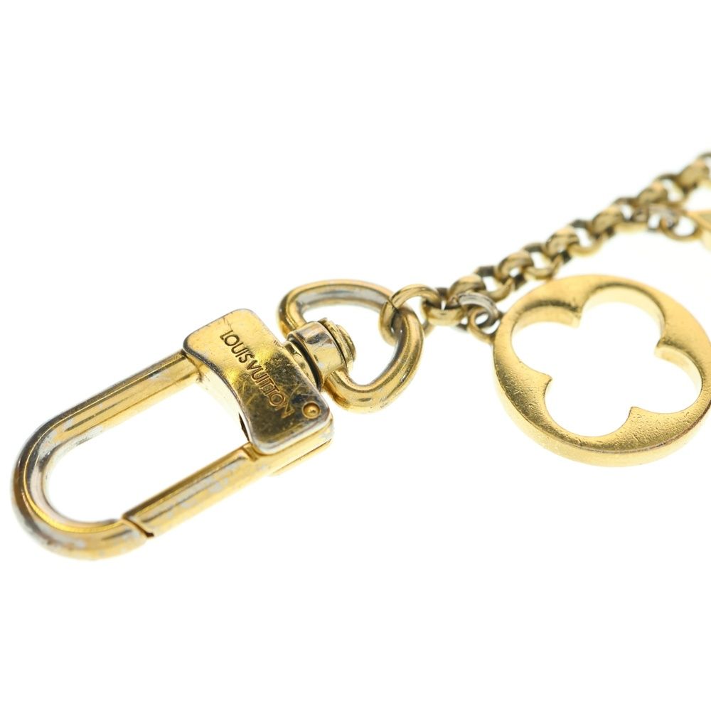 LOUIS VUITTON (ルイヴィトン) バッグチャーム チェーンフルール ドゥ