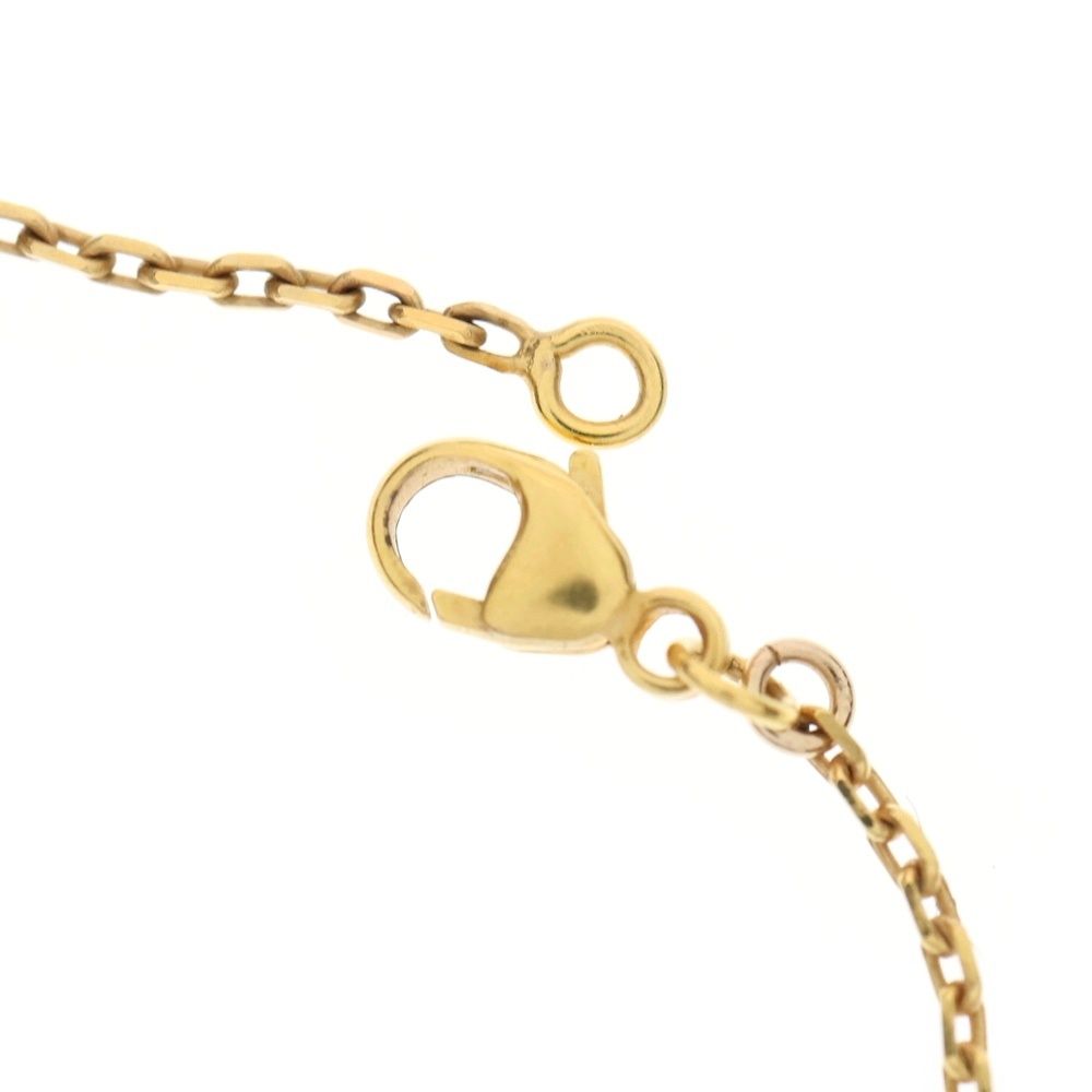 HERMES ゴールド チェーンモチーフ HERMES (エルメス) オーケリー カナデ モチーフ チェーン レザー