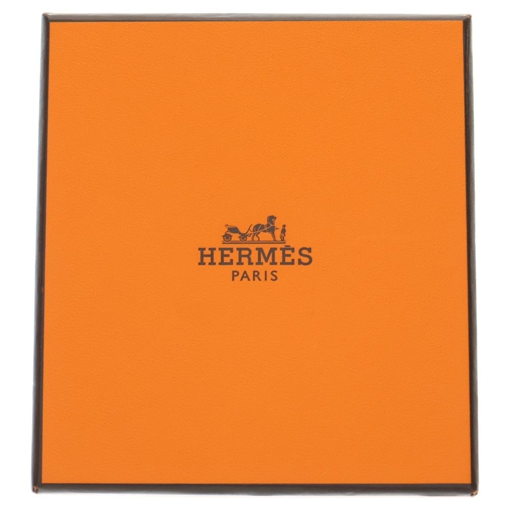 HERMES ゴールド チェーンモチーフ HERMES エルメス ネックレス セリエ くり抜きロゴ スネークチェーン