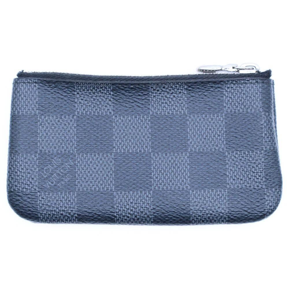 ■【美品】LOUISVUITTON ダミエポシェットクレ　小銭入れ　CT4167 LOUIS VUITTON (ルイヴィトン) ポシェット クレ ダミエ グラフィット