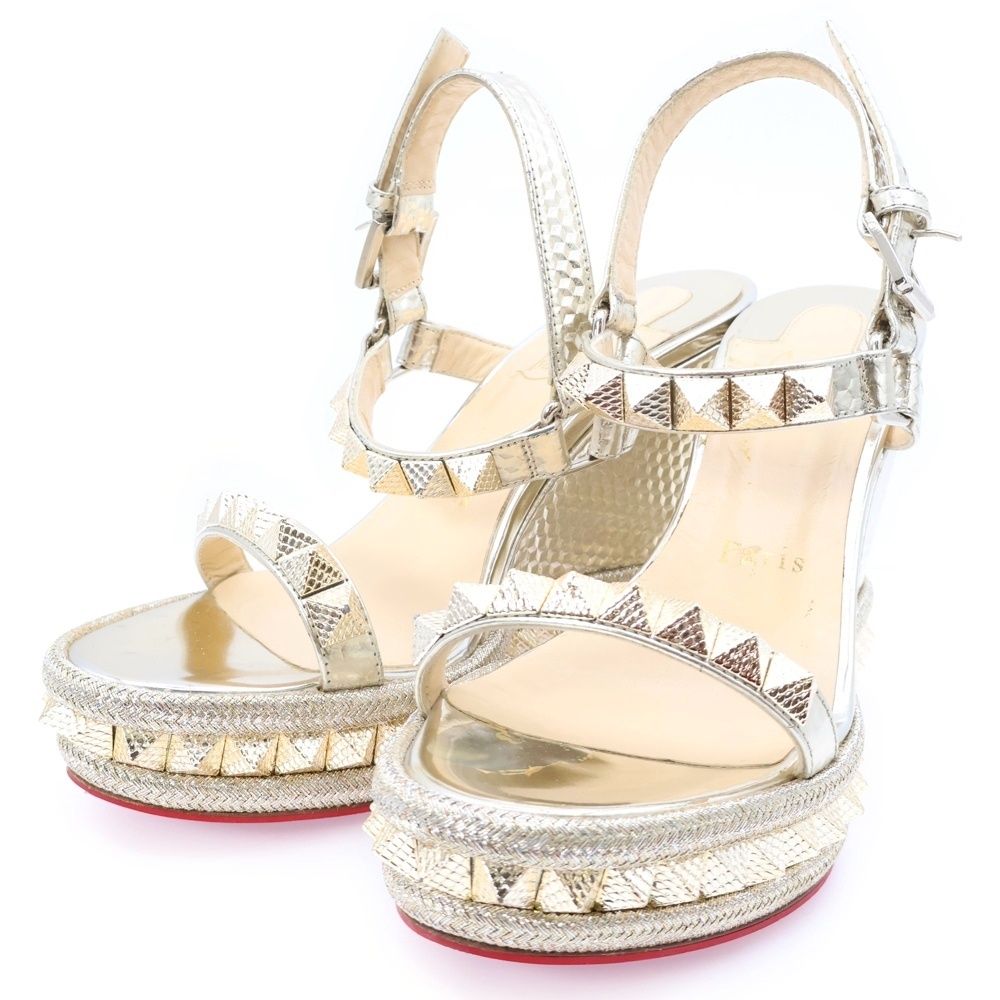 CHRISTIAN LOUBOUTIN (クリスチャンルブタン) ピラクロウ ウェッジ