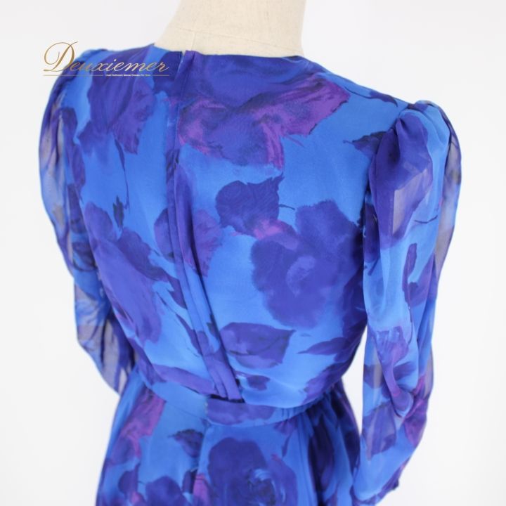 社交ダンス 衣装 上下セット ツーピース レッスンウェア パーティ衣装 レディース オールシーズン U NA ユーナ 青 ブルー系 パーティ用 ダンスウェア レディース衣装 レッスン用 Mサイズ ファスナー付き 伸縮性あり トップス