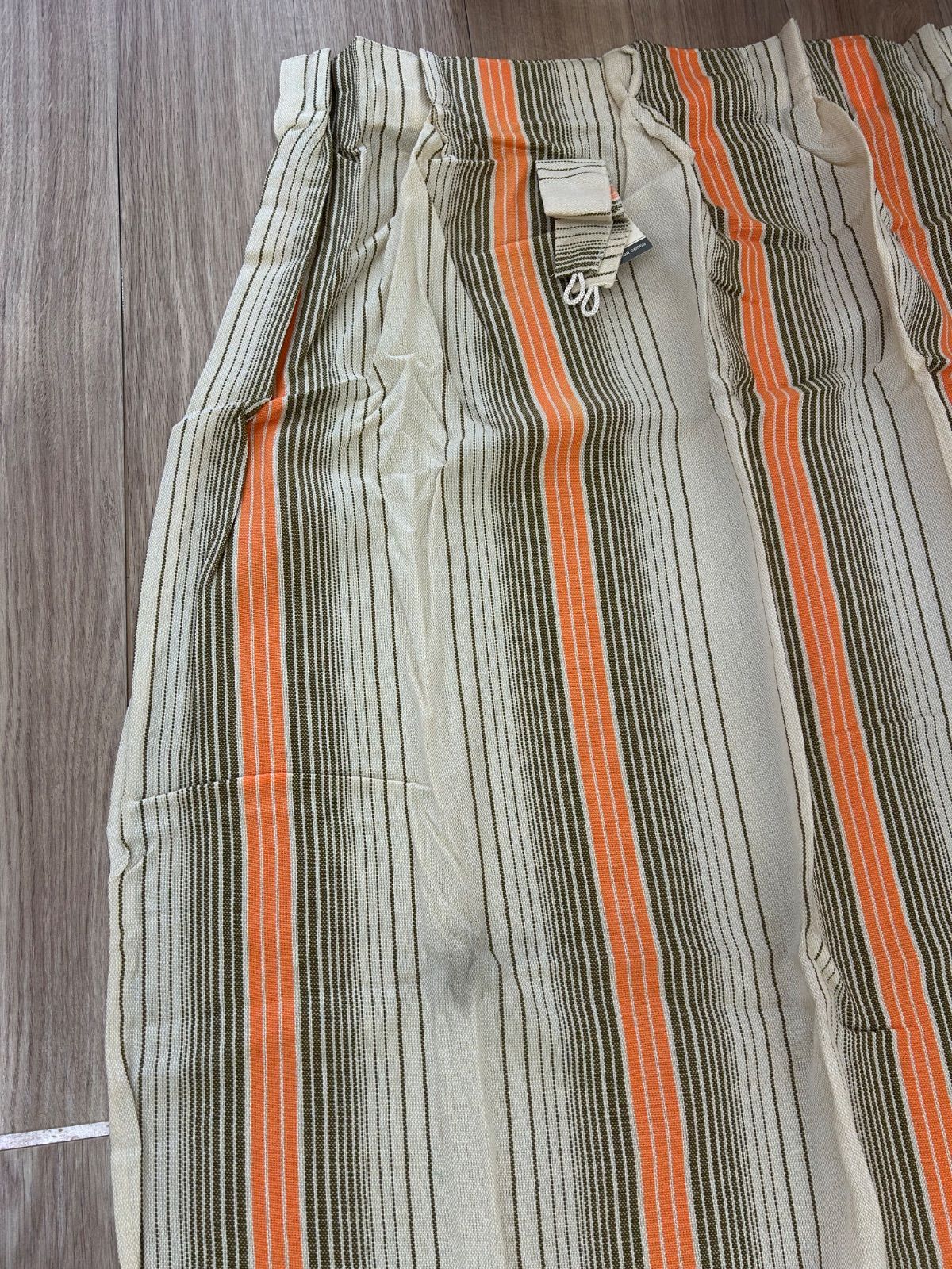 未使用品】希少！カーテン セーヌ 100X175㎝ 昭和レトロ 当時物