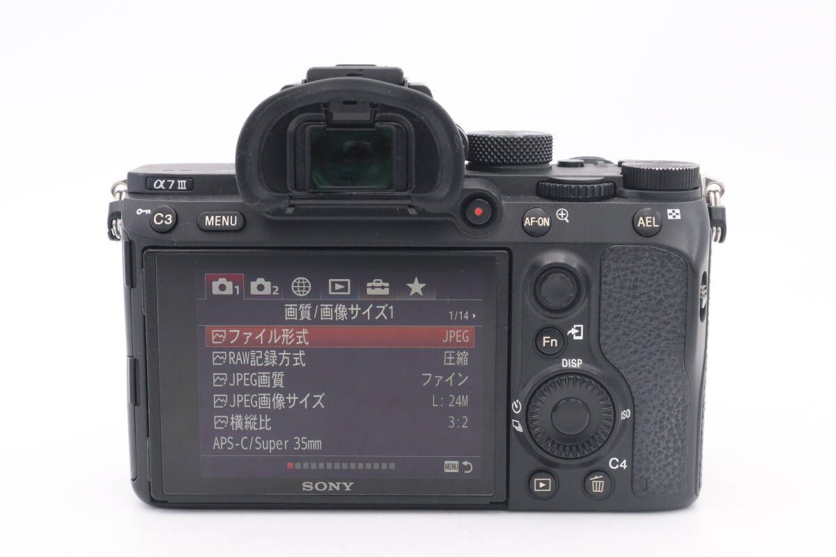 SONY α7 III ILCE 7 M 3 ブラック f 11756