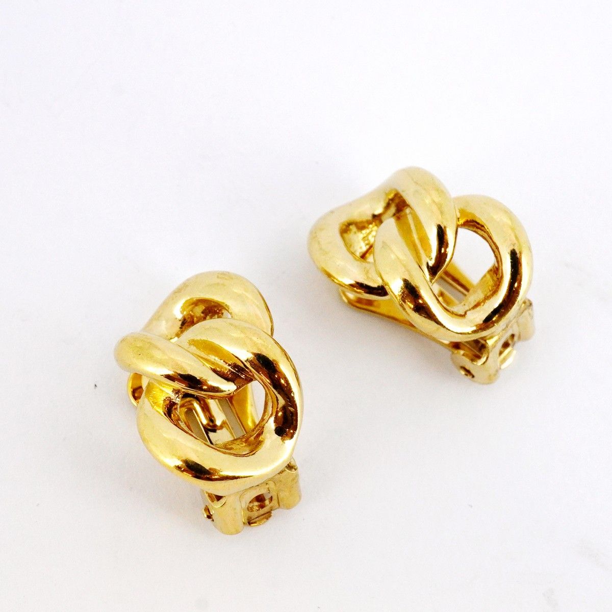 5 job 0373 クリスチャンディオール イヤリング GPメッキ ゴールド レディース