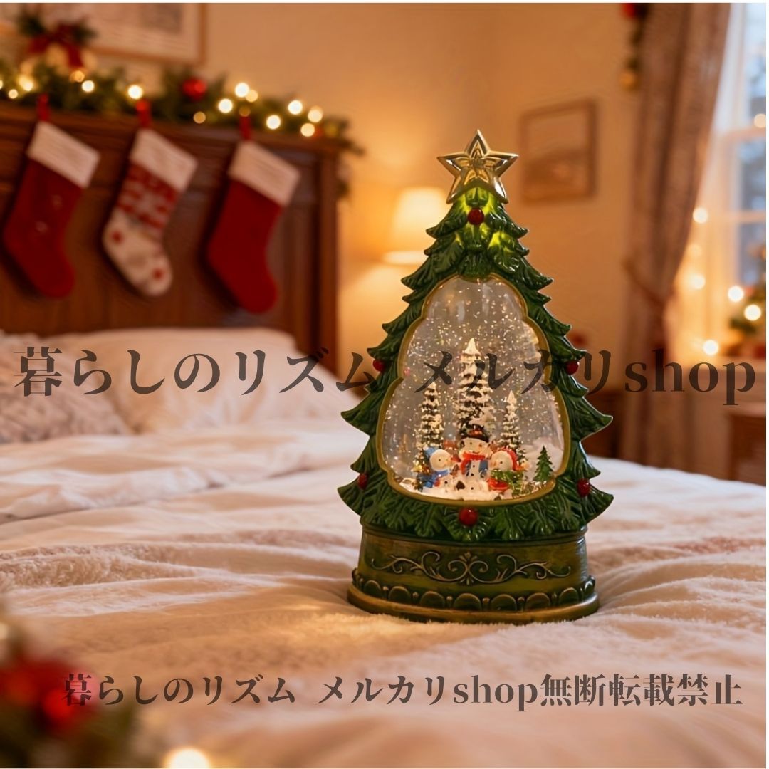 スノードーム 雪だるま