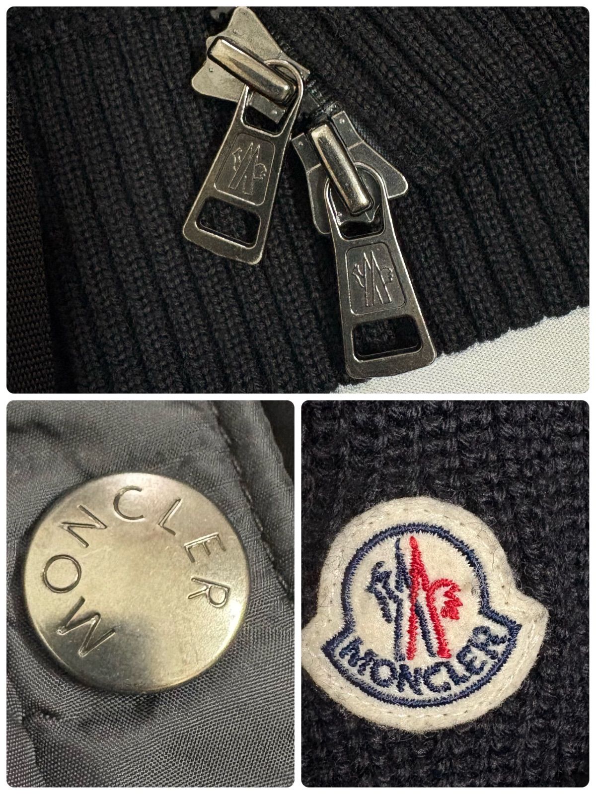 MONCLER モンクレール ハイブリッドダウン MAGLIONE TRICOT CARDIGAN