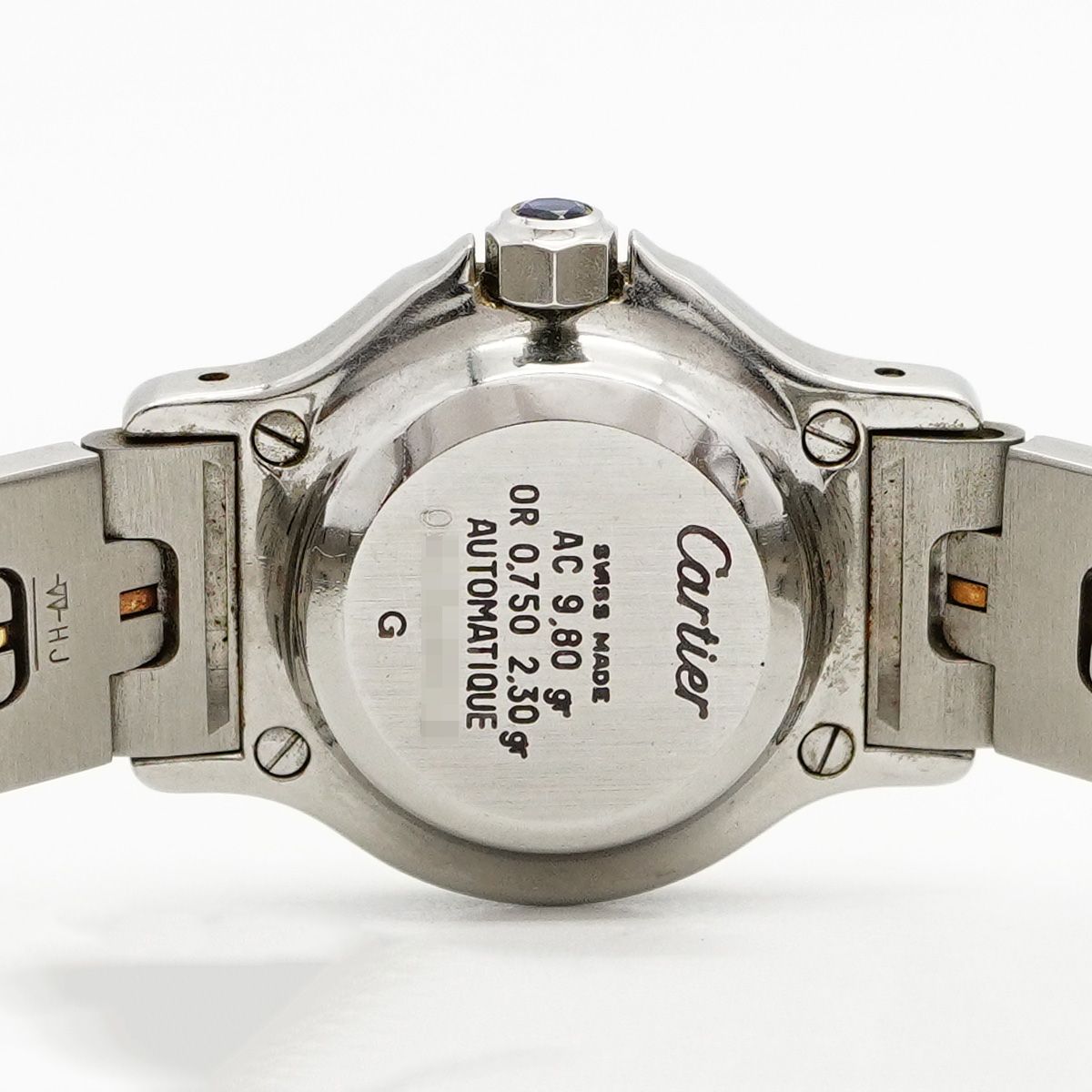 サントス 白文字盤