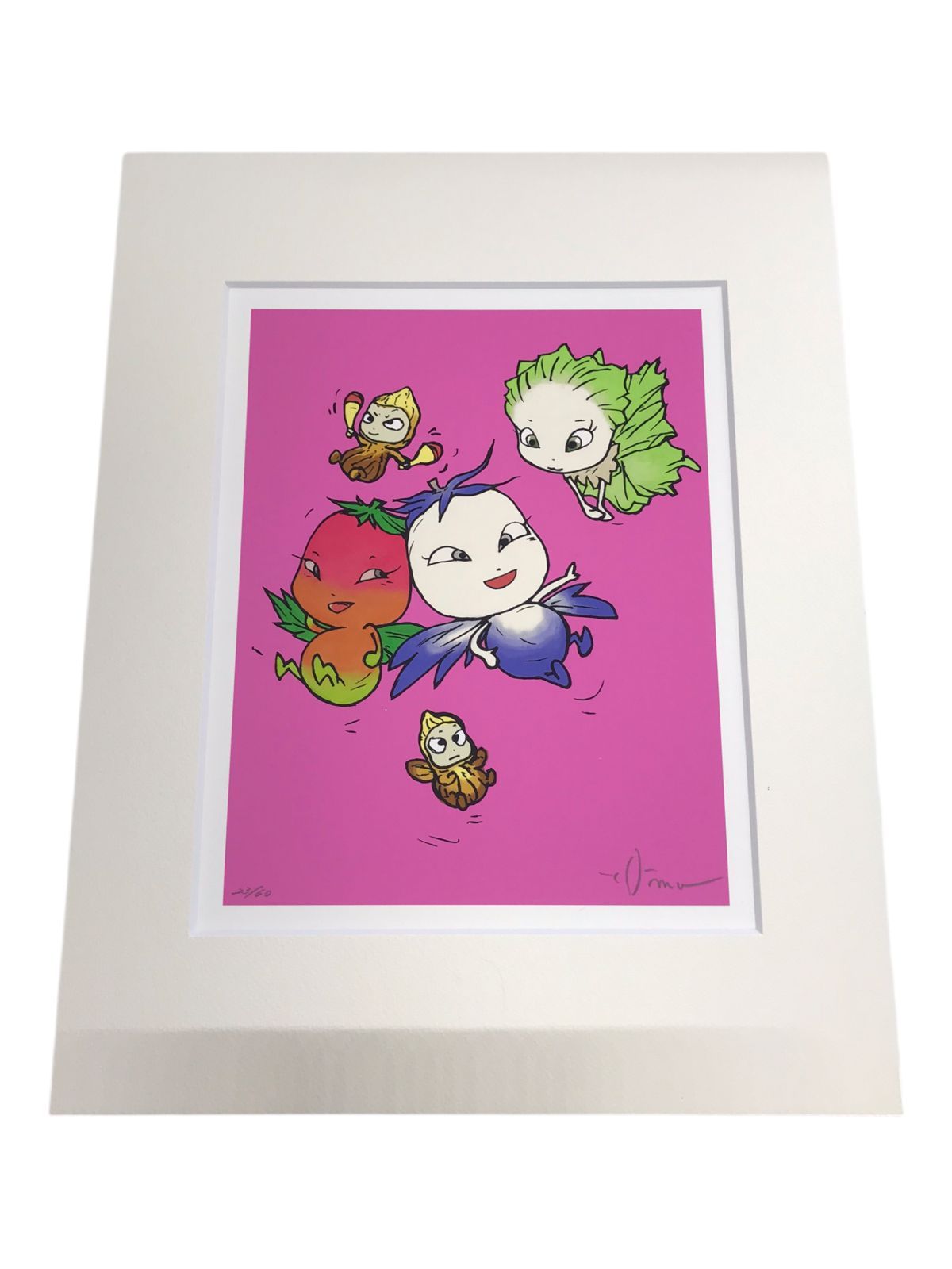 【直筆サイン入り】「N.Y. SALAD」天野喜孝 Amazon.co.jp: やさいのようせい N.Y.SALAD -BOX 天野喜孝 原田知世