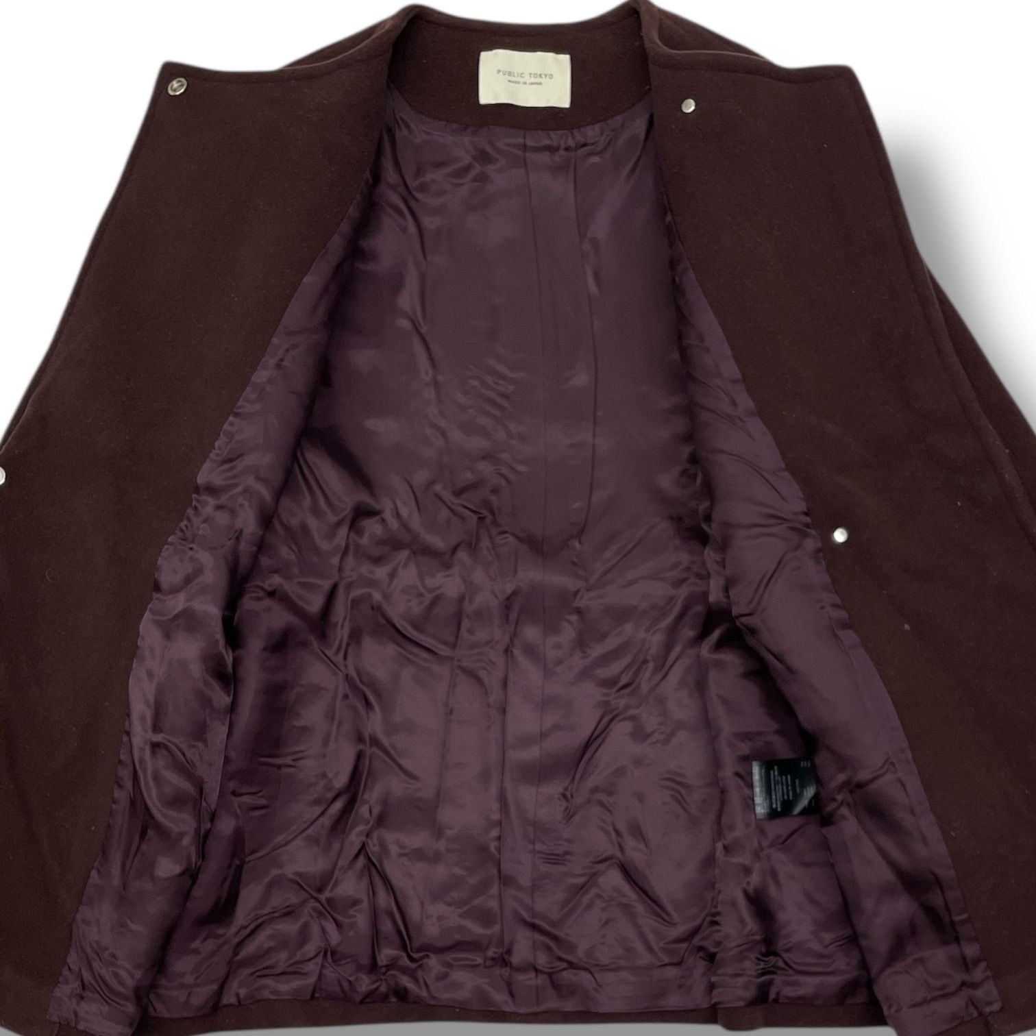 PUBLIC TOKYO パブリックトウキョウ MANTECO ハイクラスウールショート