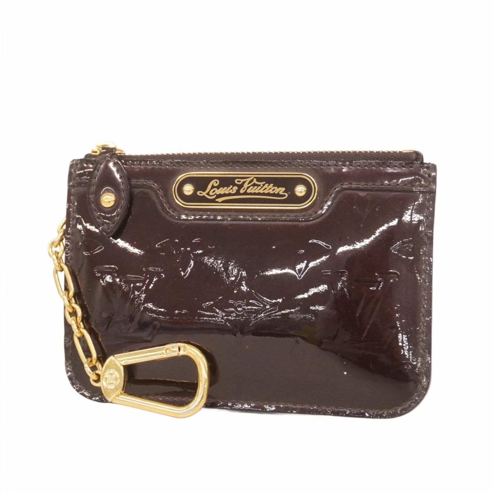 ルイ ヴィトン Louis Vuitton 財布 コインケース ヴェルニ ポシェットクレNM M 93557 アマラントレディース