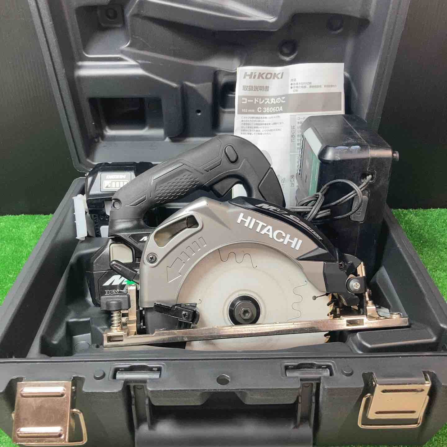 ハイコーキ HIKOKI 旧 日立工機 コードレス丸のこ C 3606 DA 2 XPB