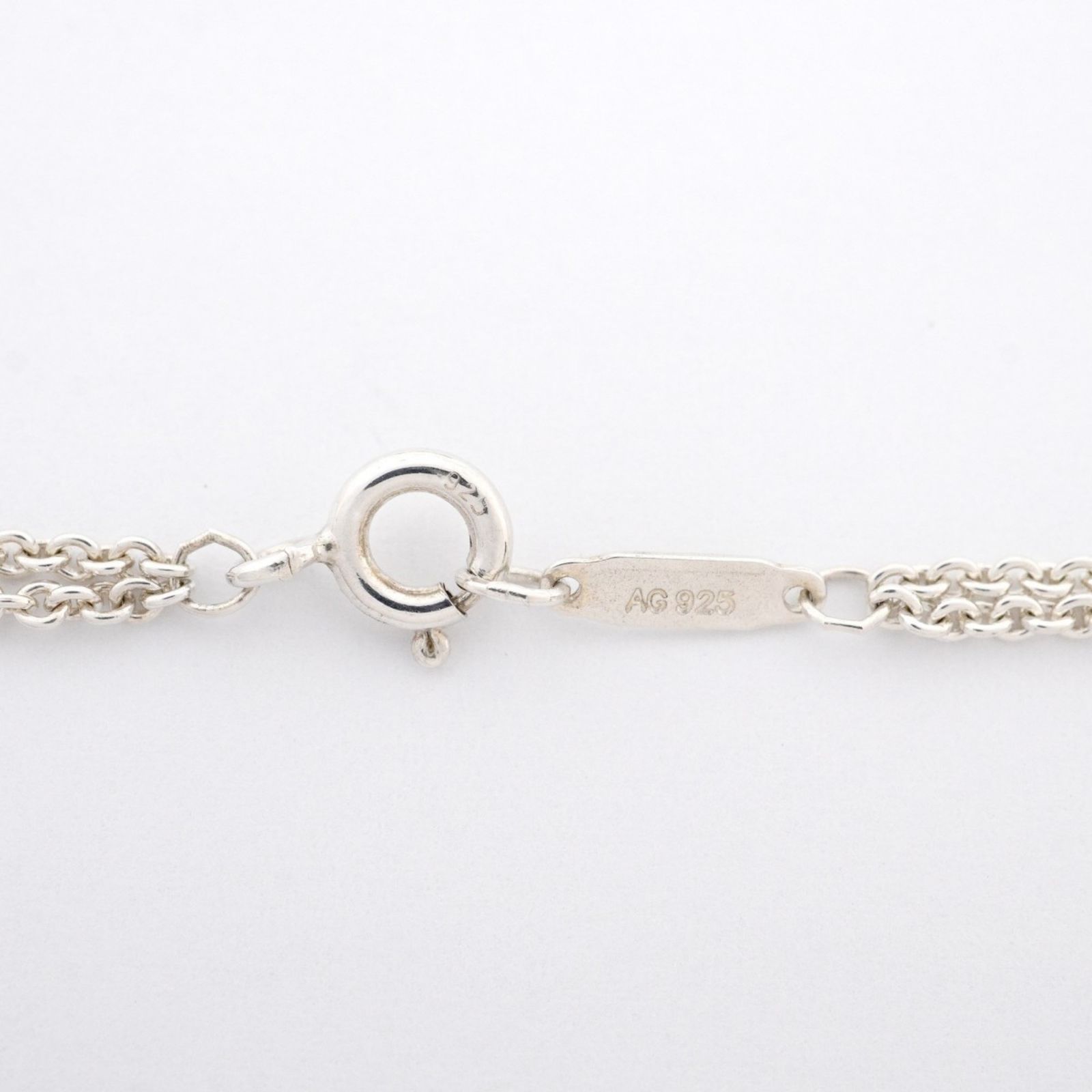 ティファニー Tiffany ネックレス インフィニティ ダブルチェーン シルバー925レディース ロングワンピ ネックレス 