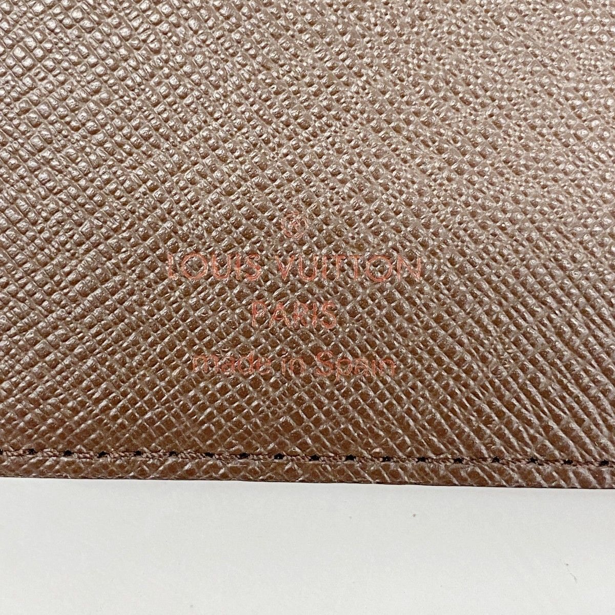  5 od 4653 ルイヴィトン 手帳カバー ダミエ アジェンダポッシュ R 20703 エベヌ メンズ レディース ユニセックス 手帳 手帳 日記 家計簿